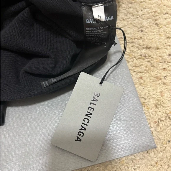 Balenciaga Black Knot-Detail Mini Skirt - Picture 10 of 11